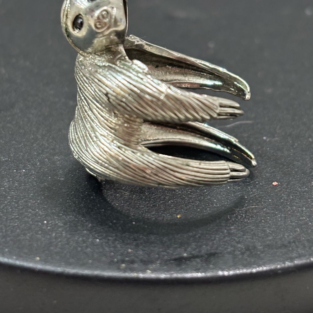 Silver Sloth Ring
